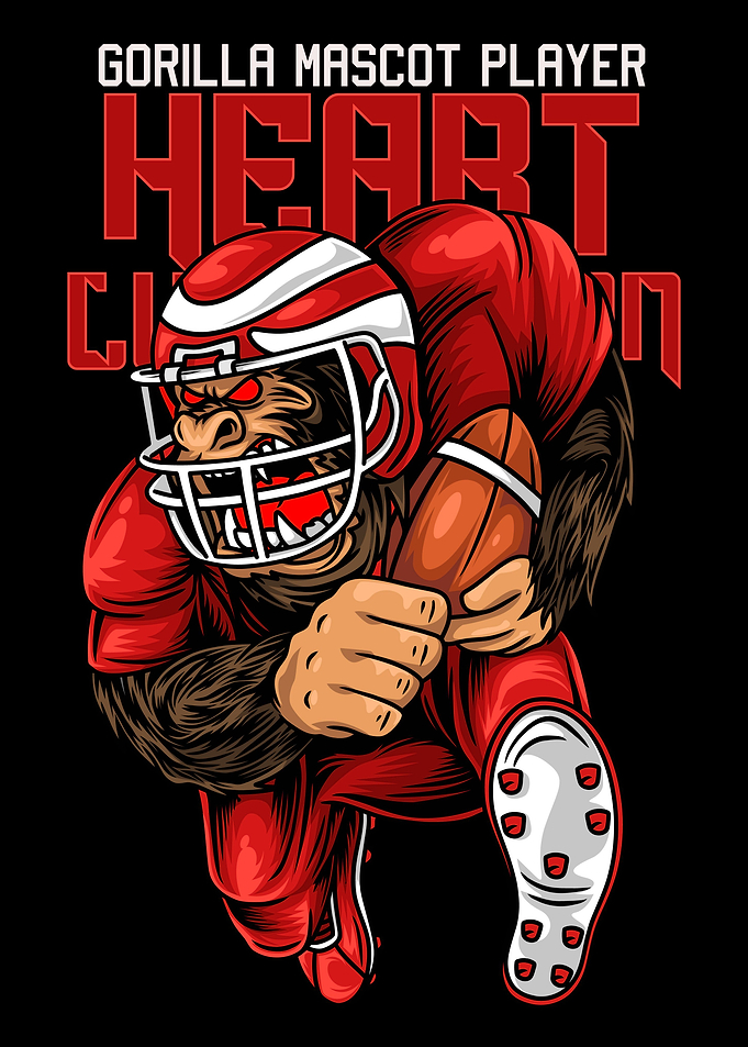 Gorilla Football Text