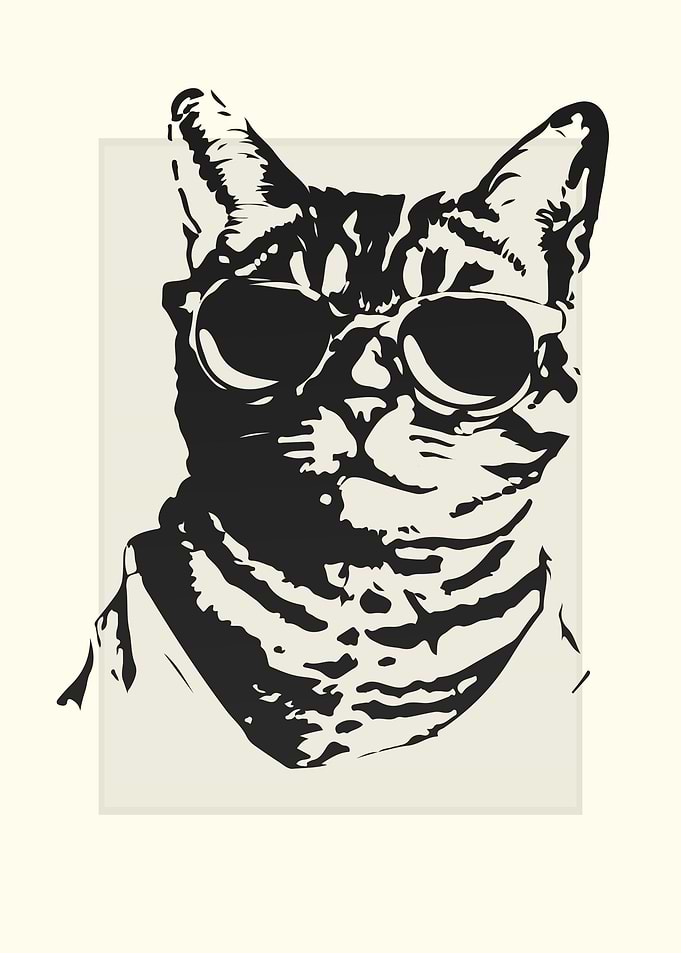 Bengal Cat Illustration