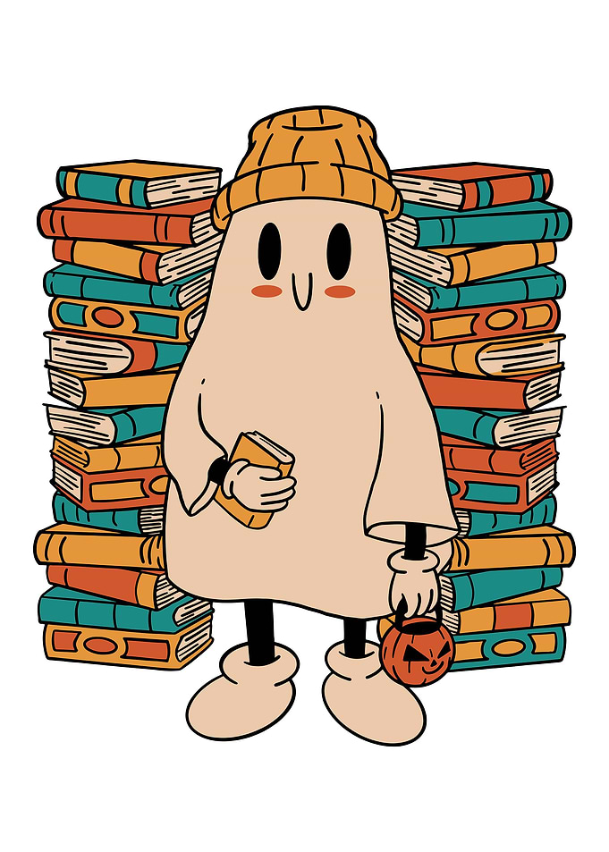 Ghost With Books