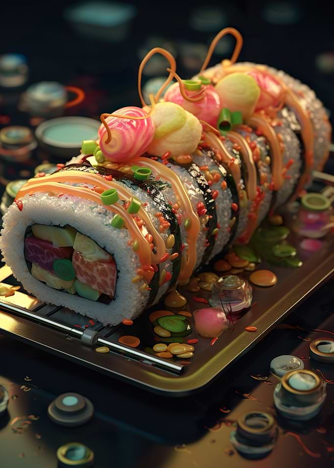 Japanese Sushi Cuisine