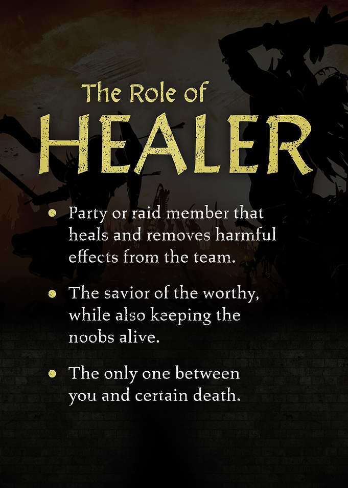 The Role Of Healer Gamer