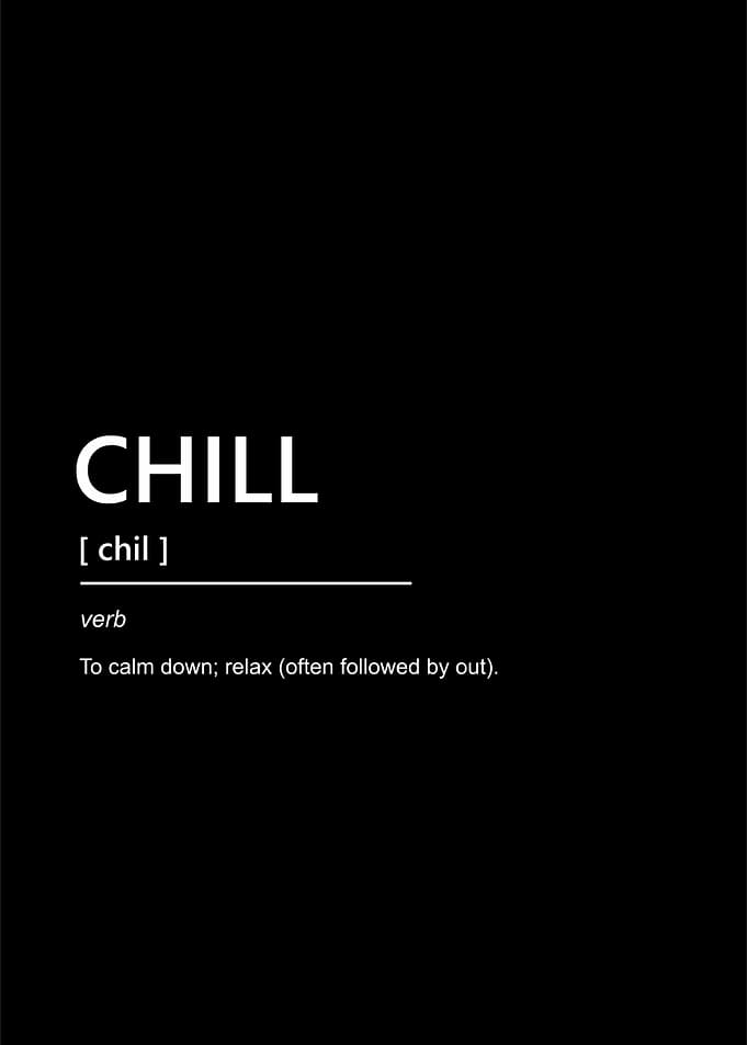chill meaning