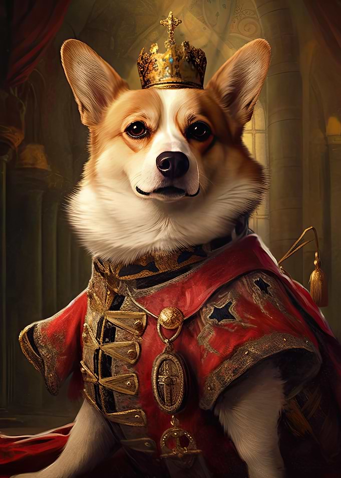 Corgi The King