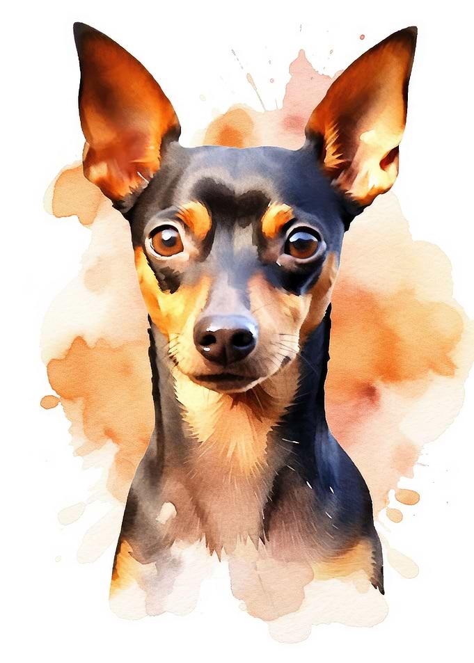 miniature pinscher dog
