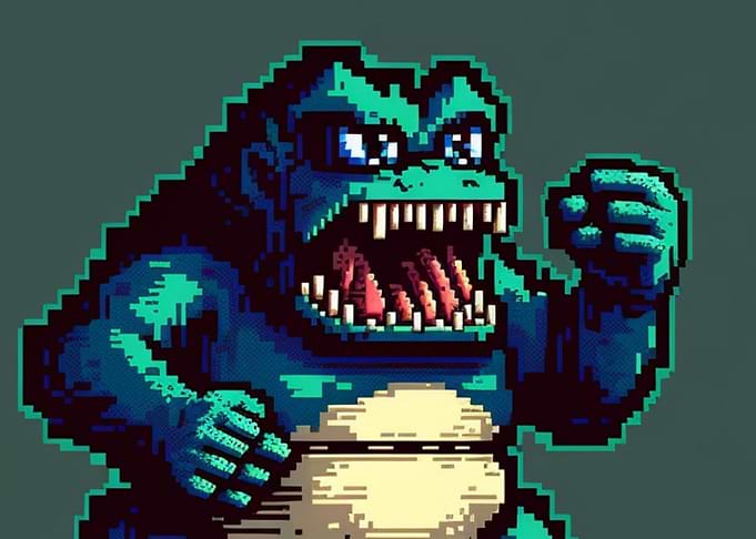 pixel kingkong