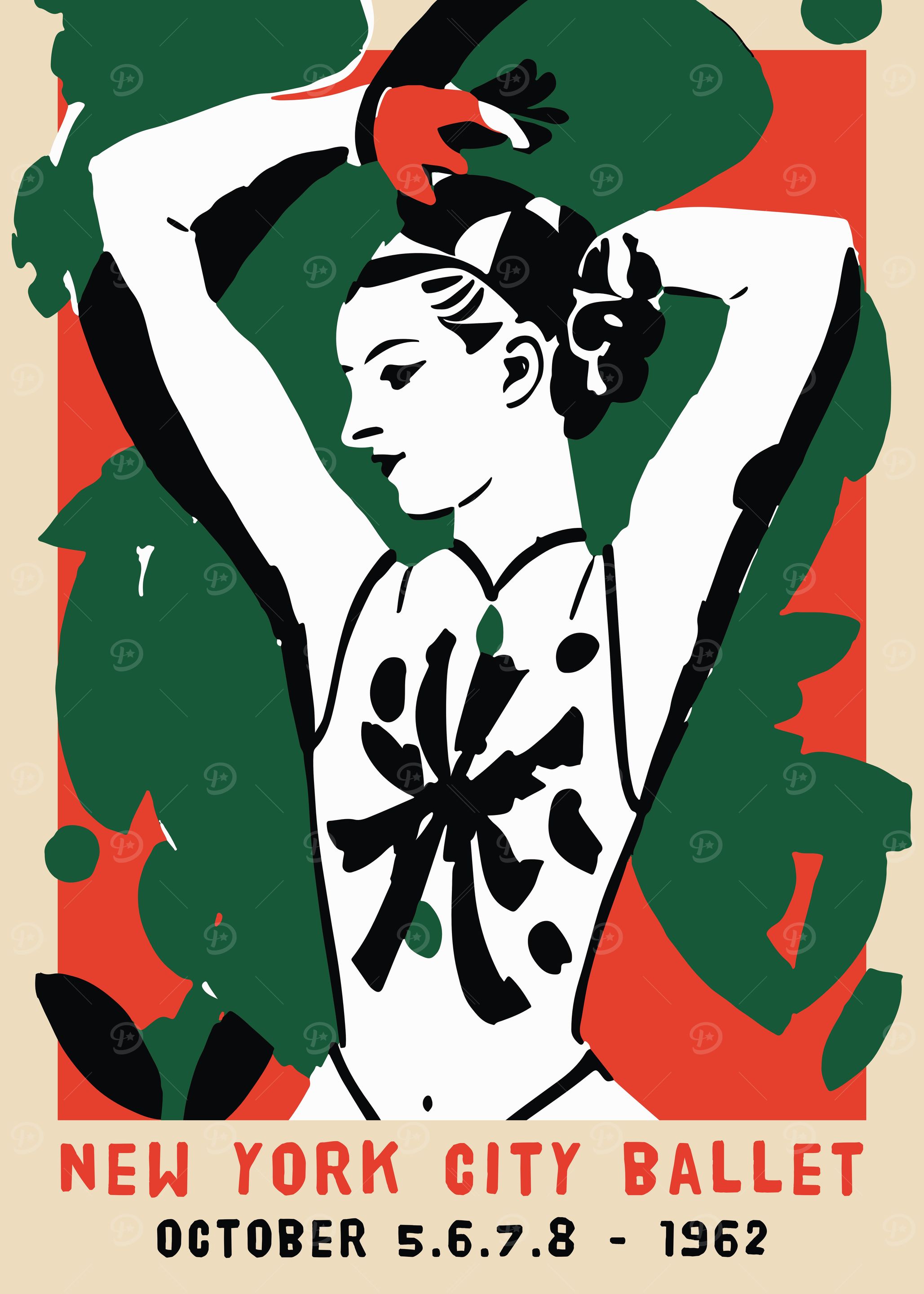 New York City Ballet Print