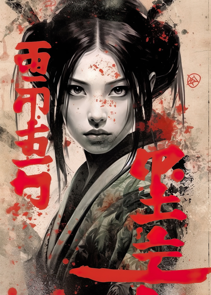 Vintage Japanese Girl