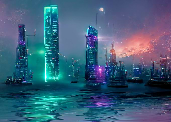 Cyberpunk Neon City