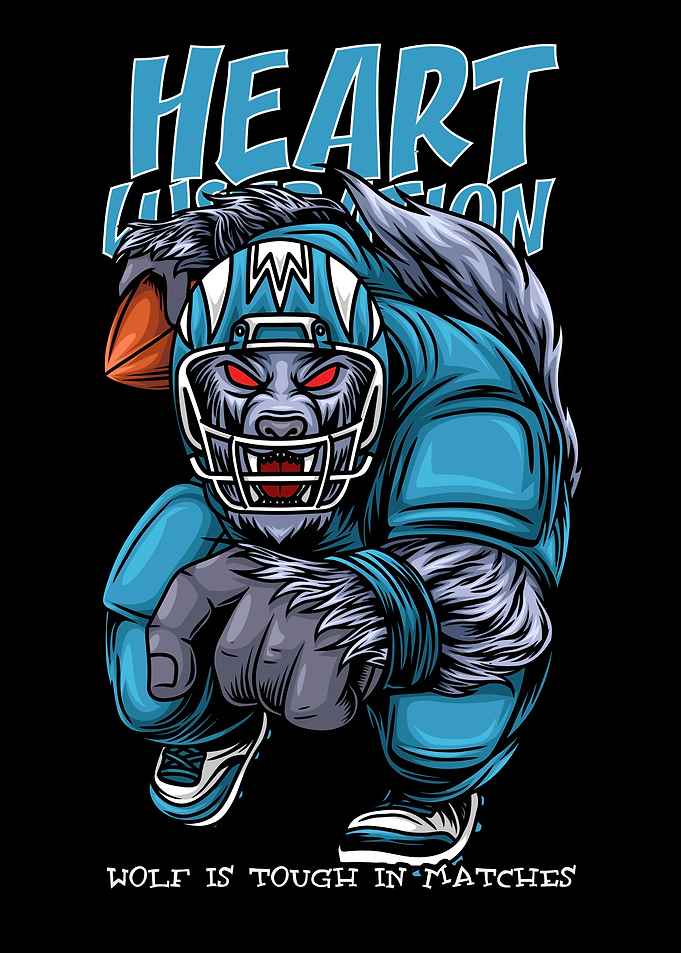 Wolf Fooball Text