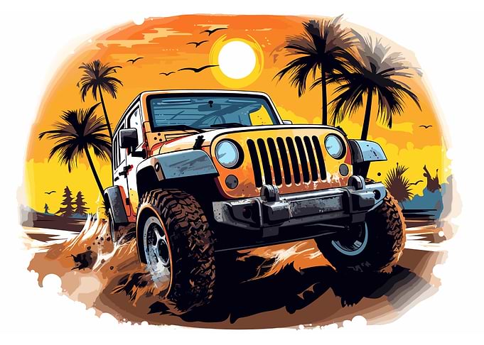 Off road decal adventure