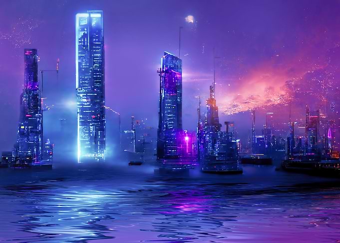 Cyberpunk Neon City
