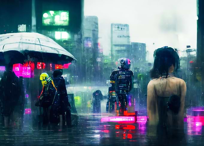 Cyberpunk Neon City