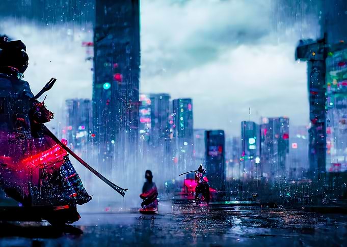 Cyberpunk Neon City