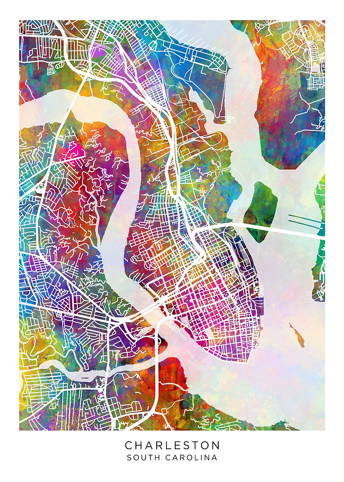 Charleston Map