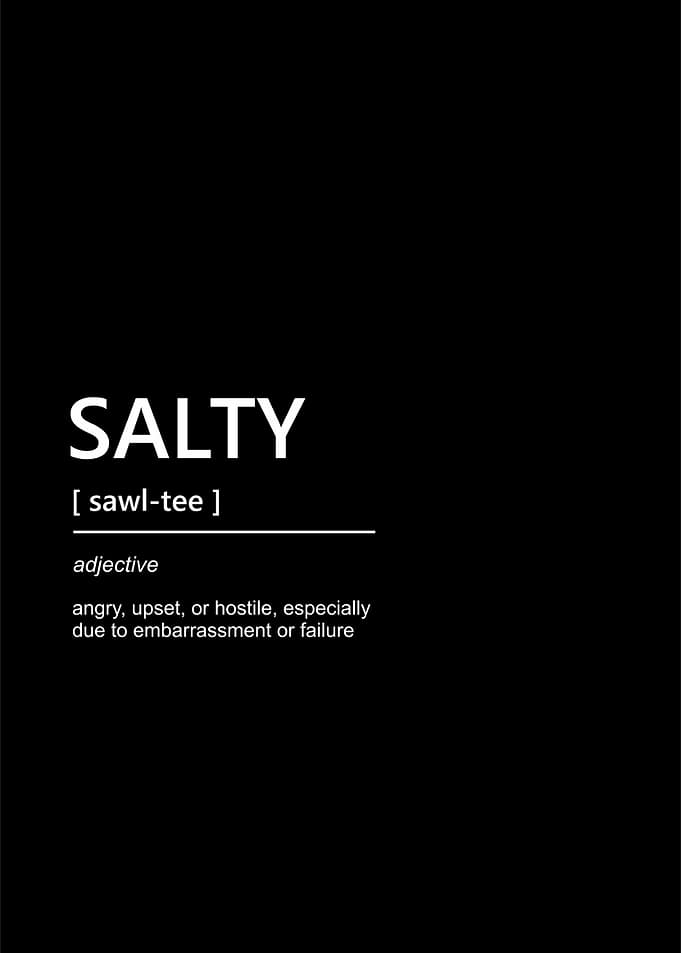 salty meaning
