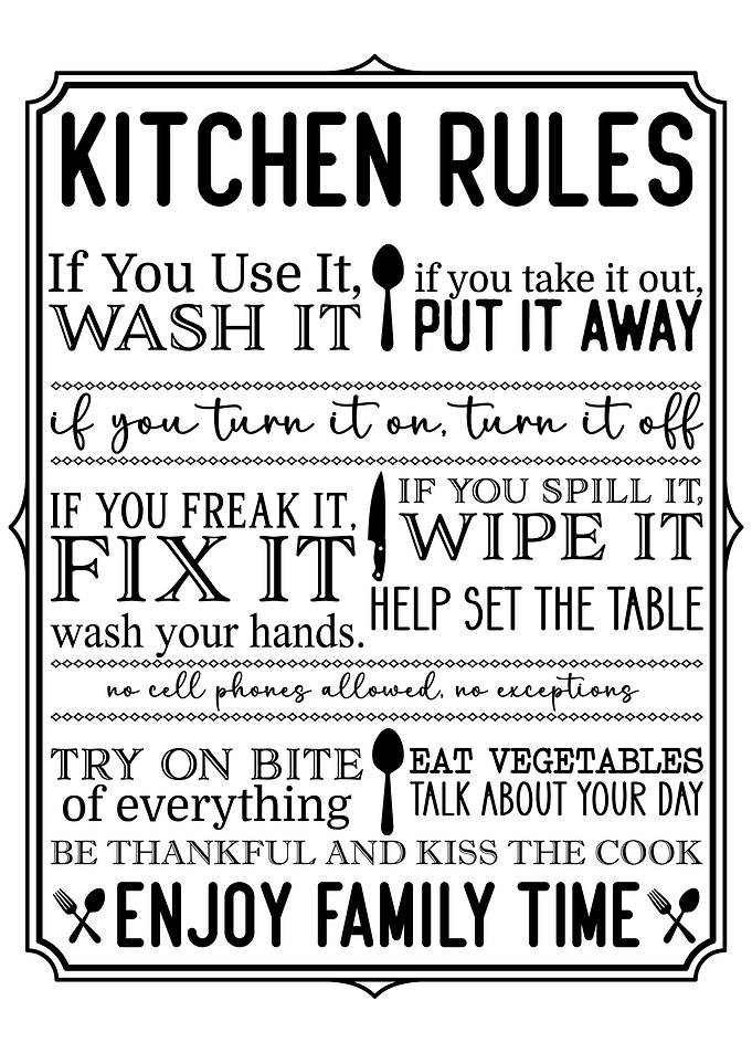 Kitchen Rules