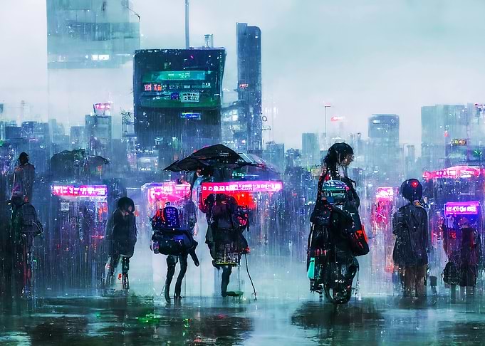 Cyberpunk Neon City