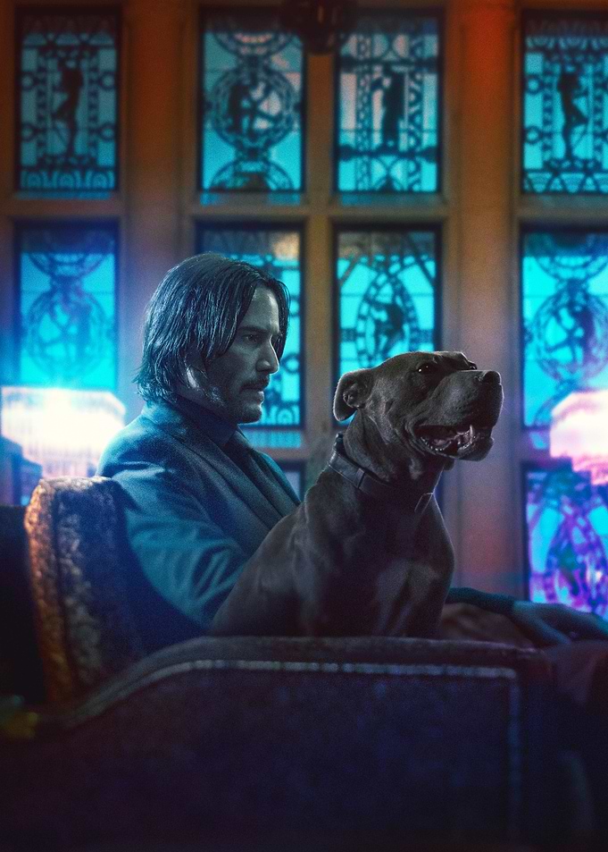 John Wick and Loyal Companion