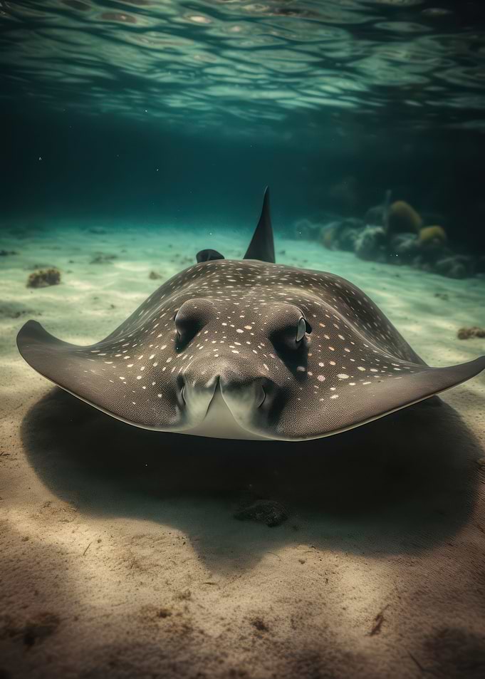Majestic stingray