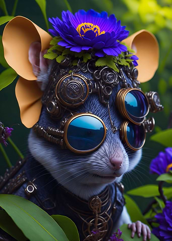 Mouse Whimsical Animal