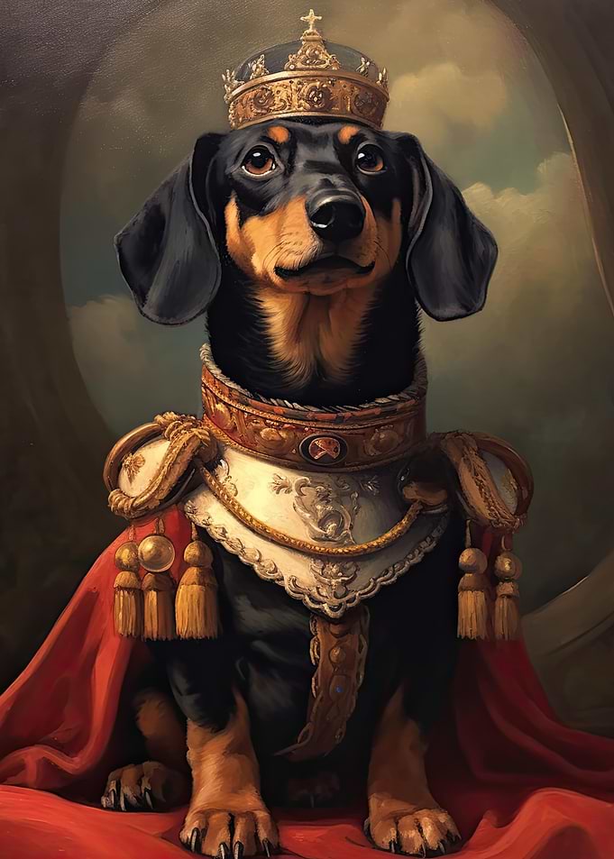 Dachshund The King