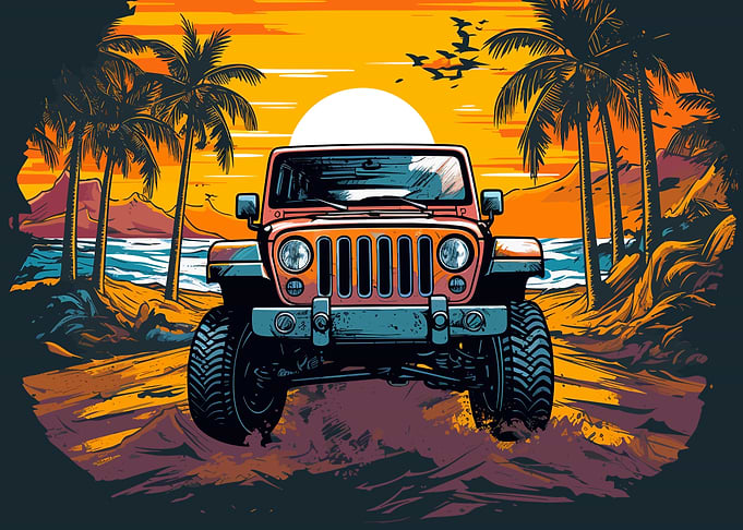 Off road suv car