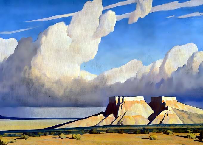 Maynard Dixon Desert Mesa