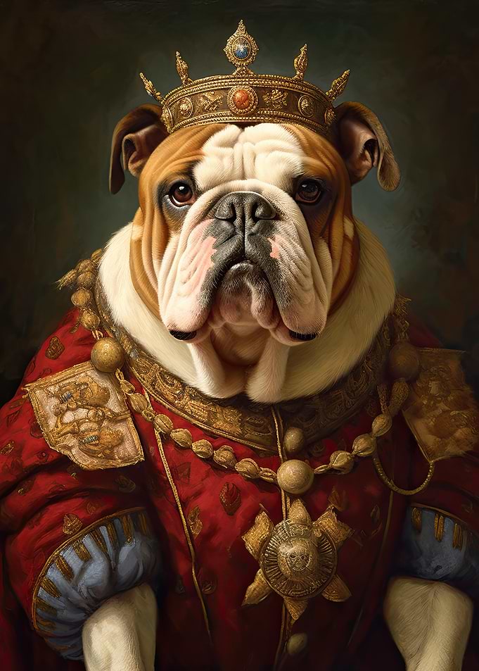 English Bulldog The King