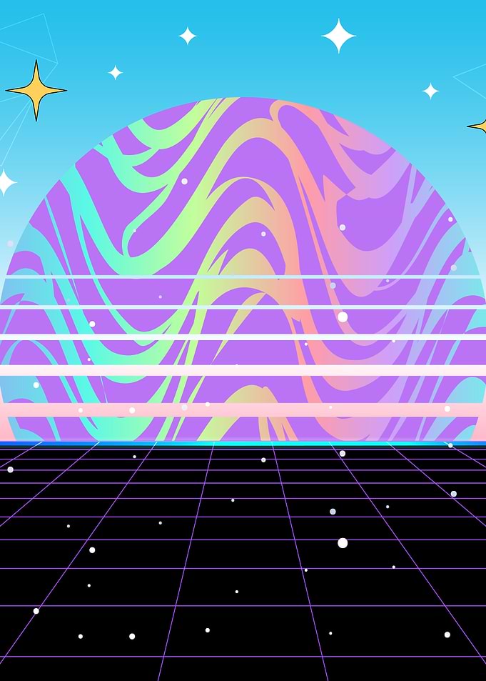 Minimal Sunset Psychedelic