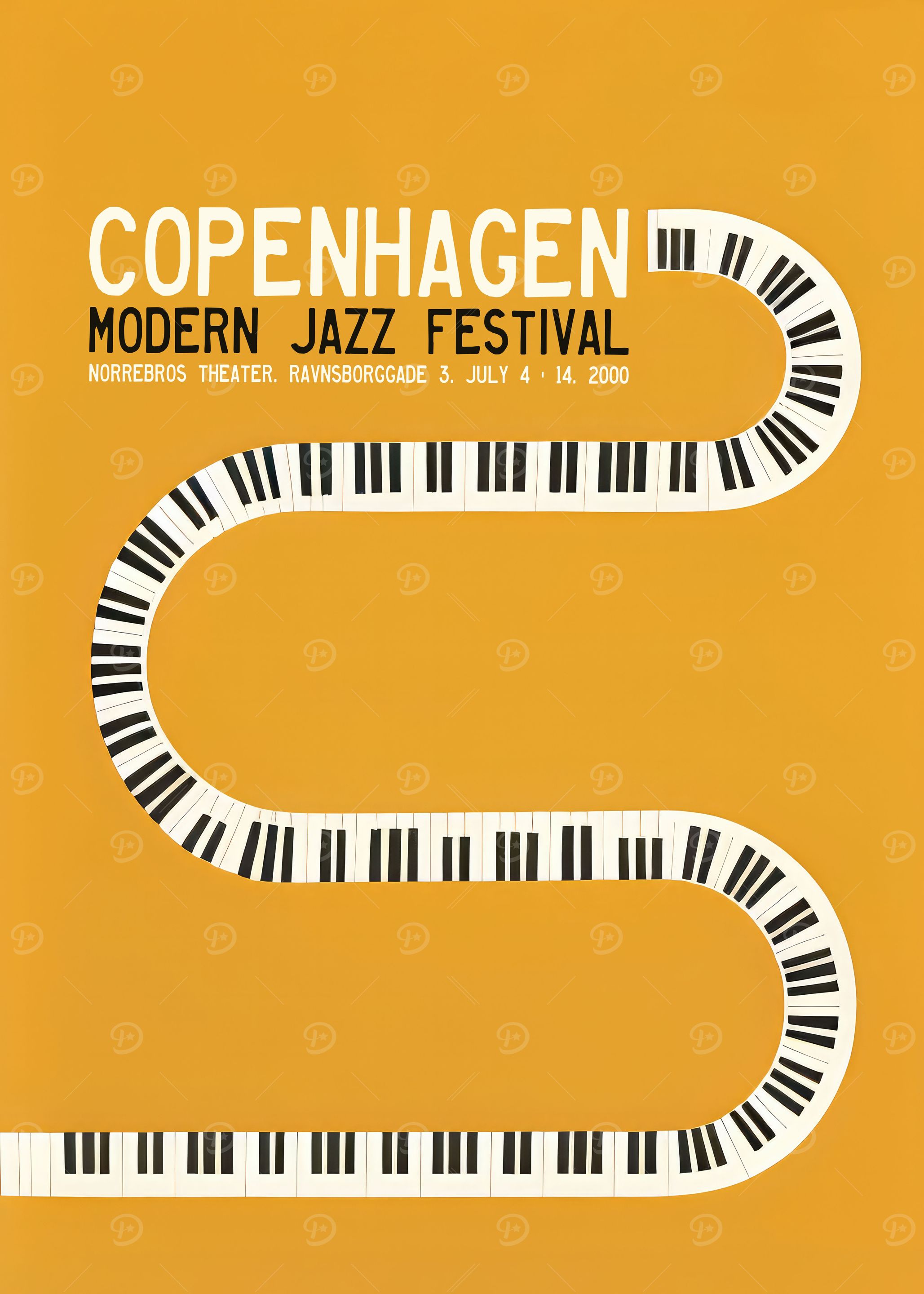 Copenhagen Jazz Poster