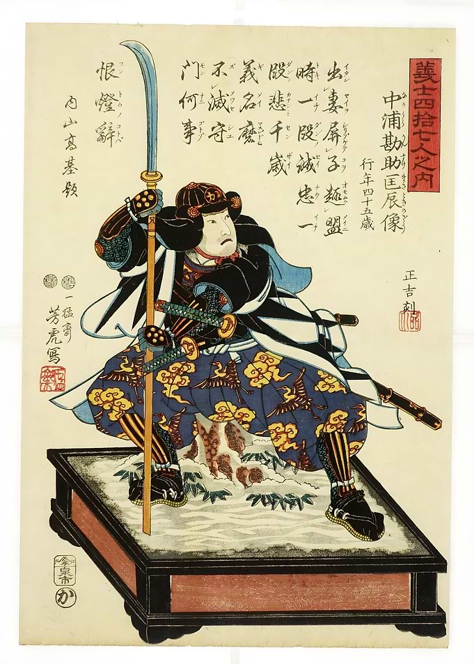 Ukiyo e Nakaura Kansuke