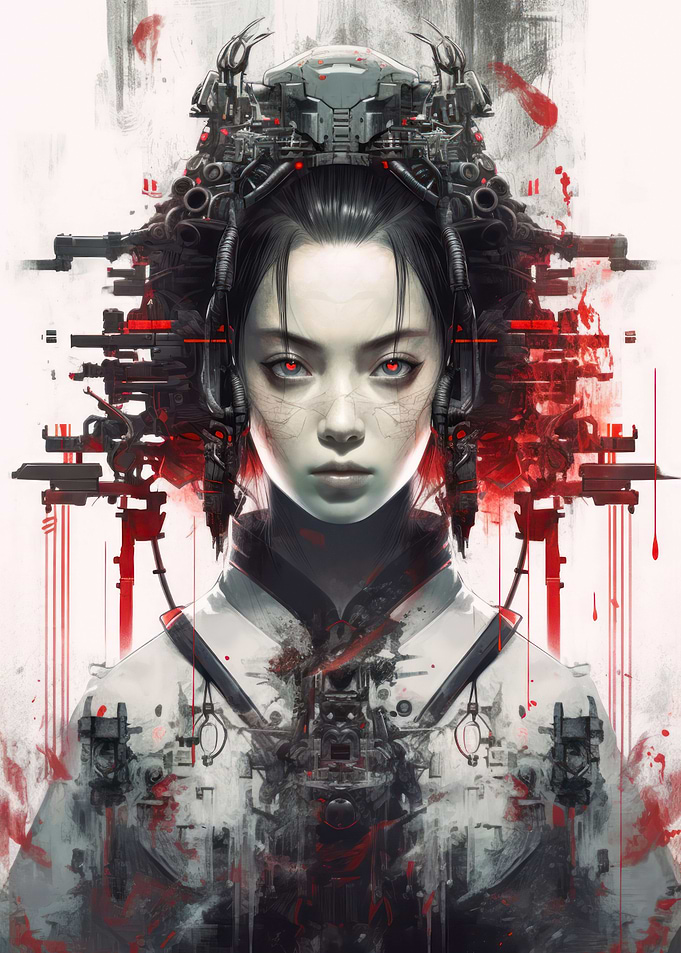 Japanese Cyberpunk Girl