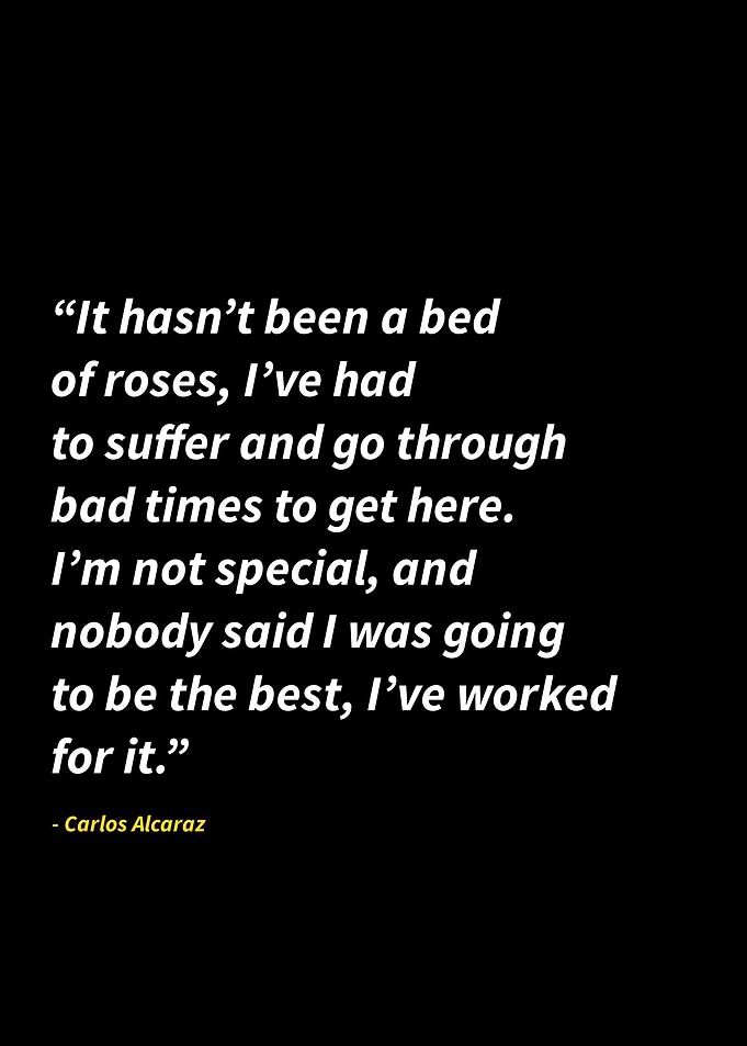 Carlos alcarasz quotes