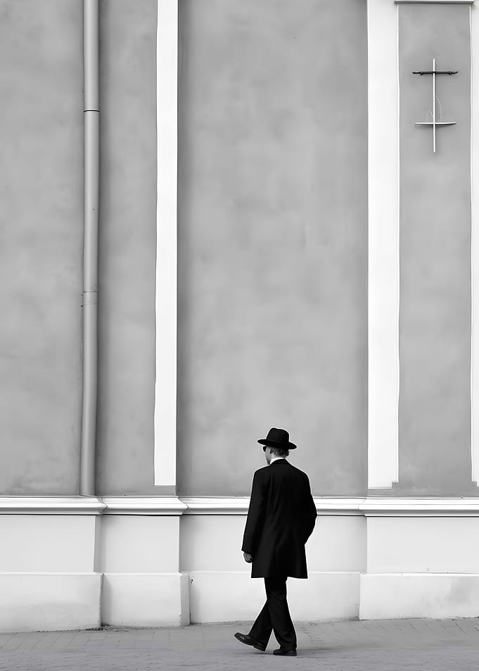 Man in Black Suit