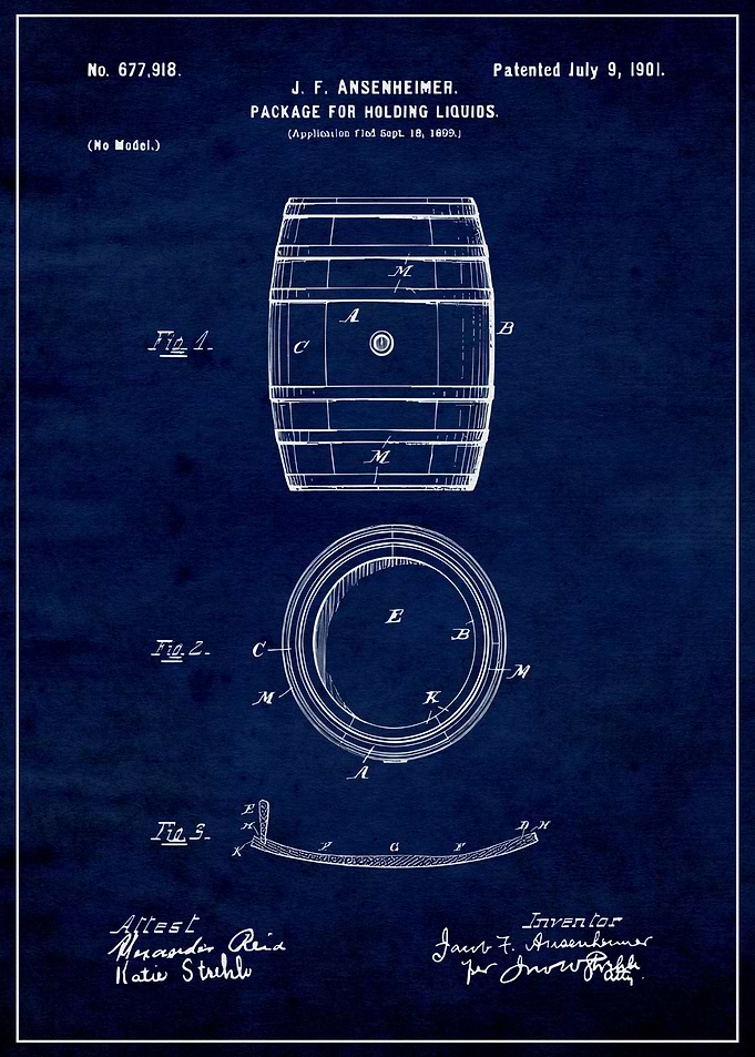 Whiskey Barrel 1901