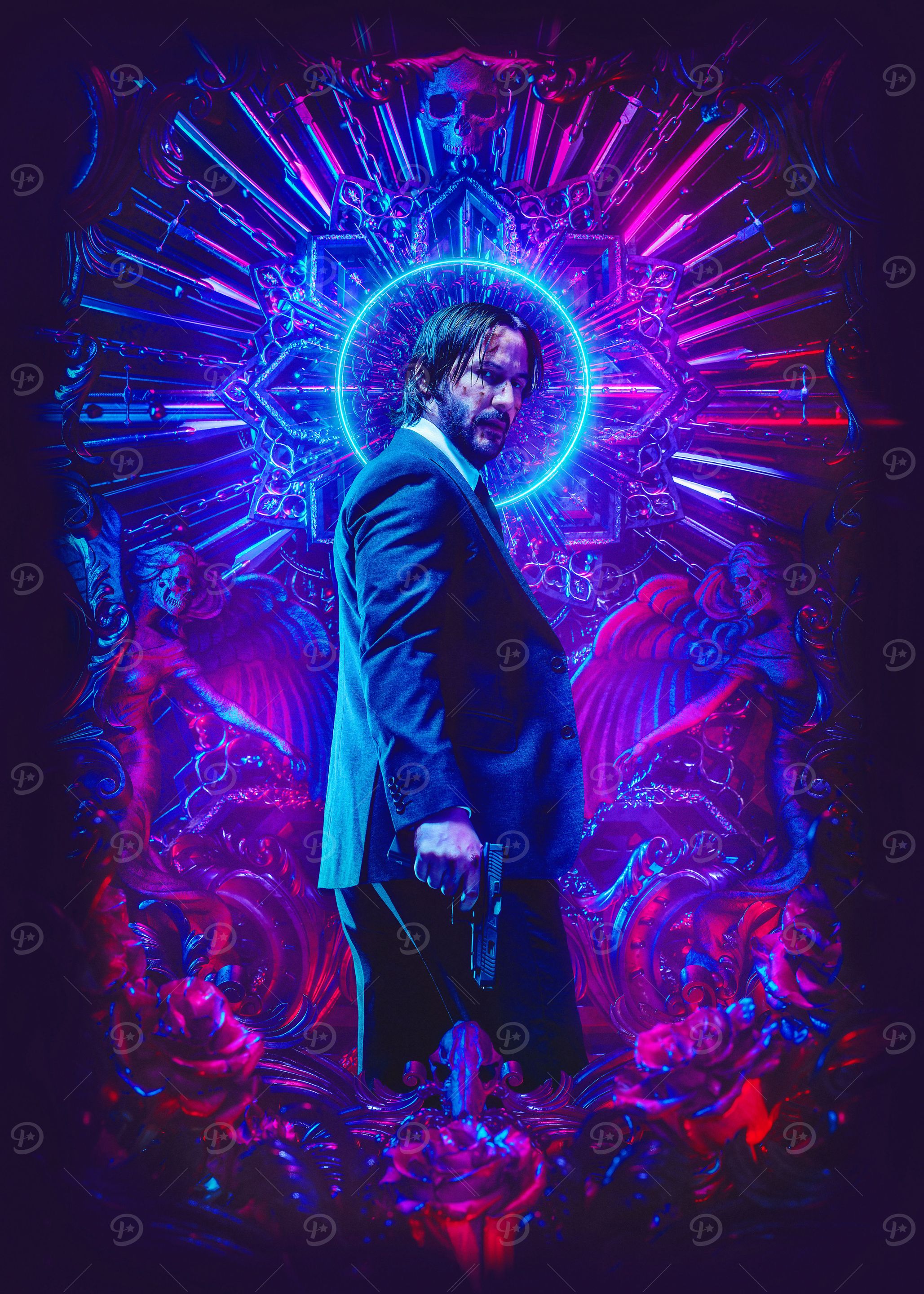 John Wick: Neon Assassin's Aura