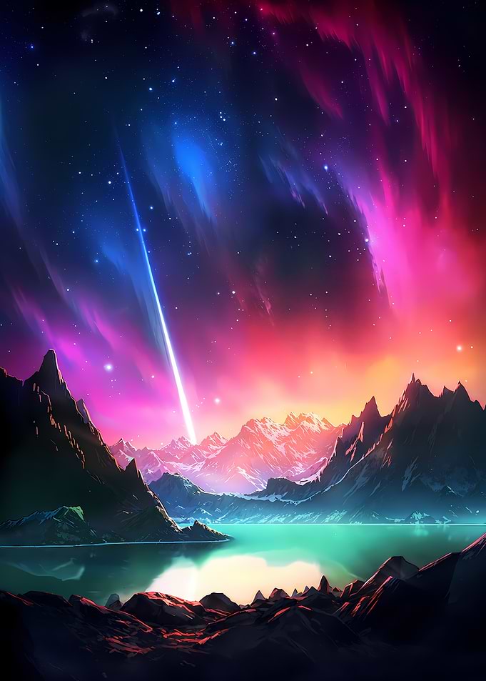 Starlit Meteor Galaxy