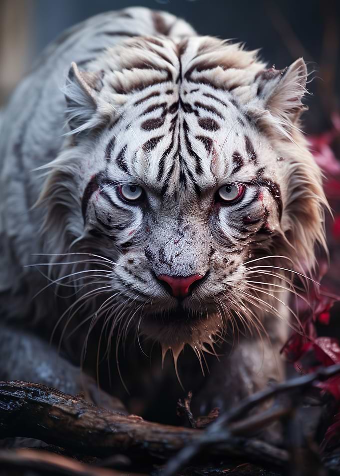 White Tiger Predator