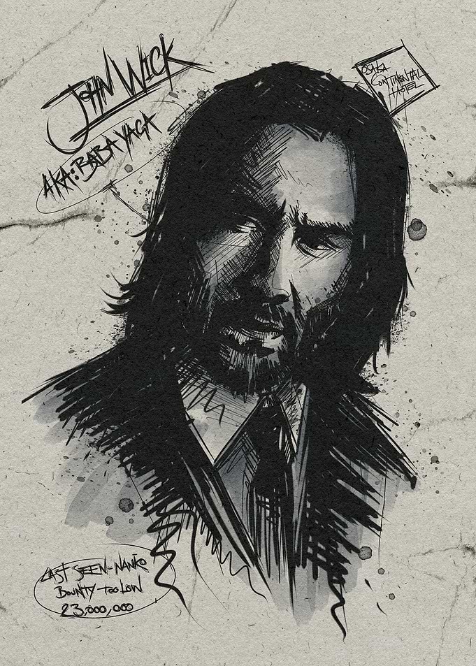 Baba Yaga: John Wick Portrait