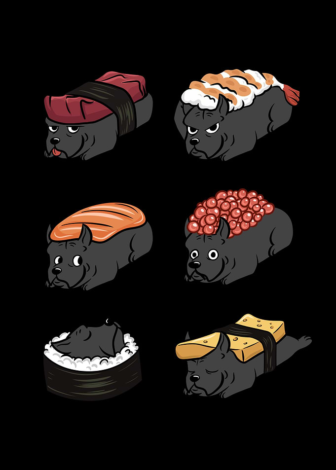 Cane Corso Sushi