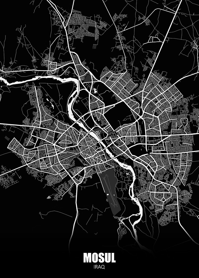 Mosul Iraq Map