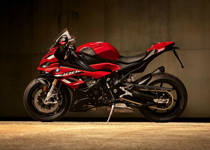RED 2022 BMW S1000RR