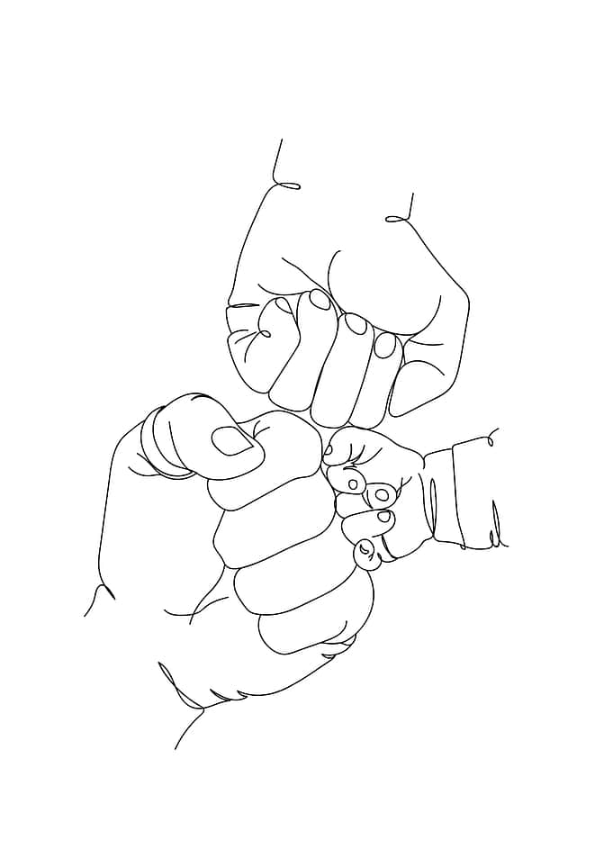 Family Fist Bump