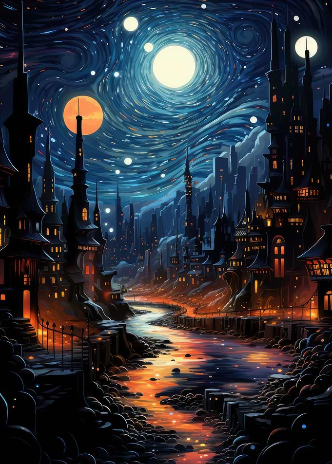 City in a Black hole