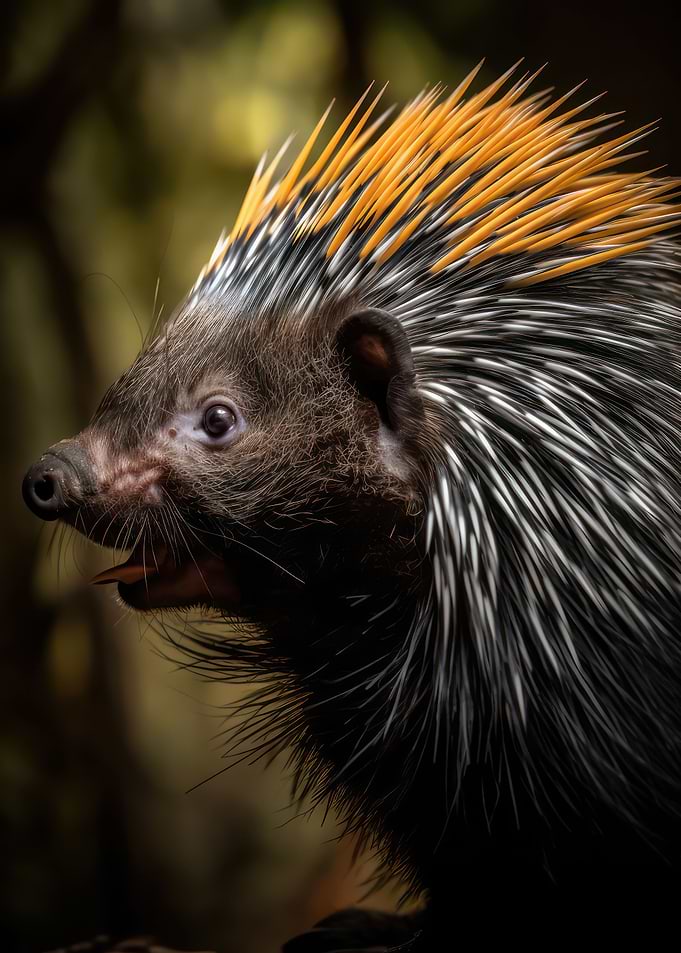 Graceful porcupine