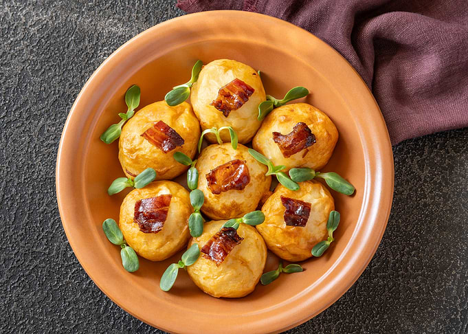 Potato parmesan balls
