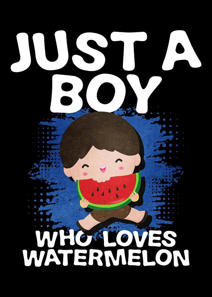 Just A Boy Watermelon