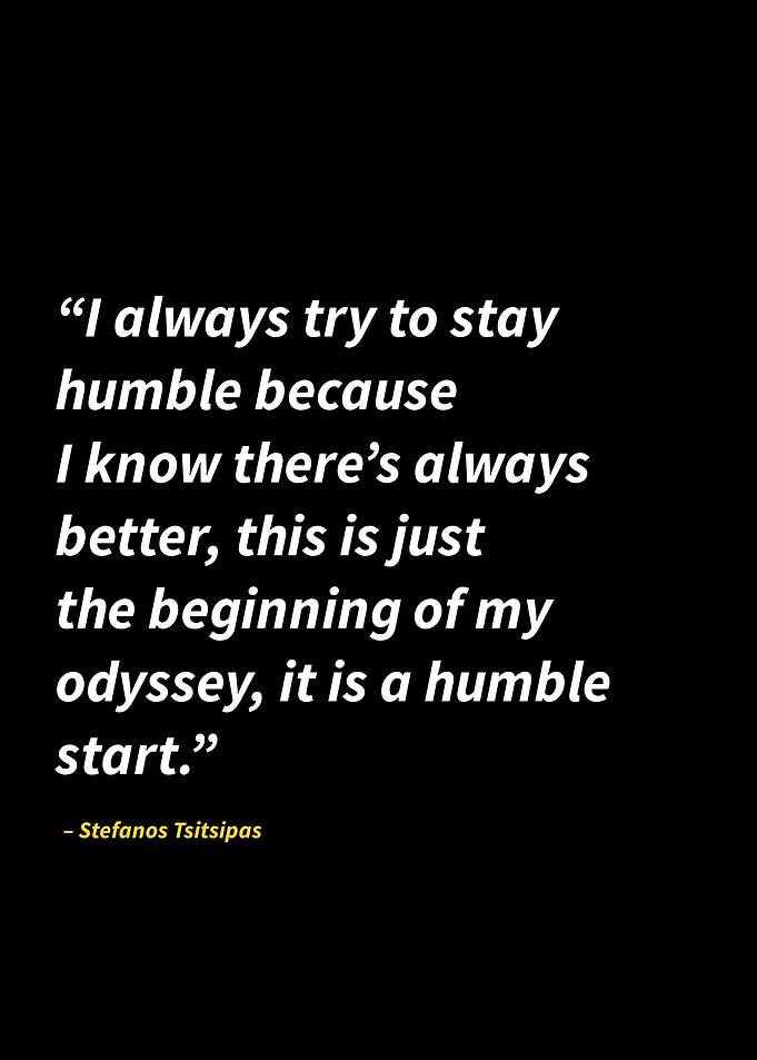stefanos tsitsipas quotes