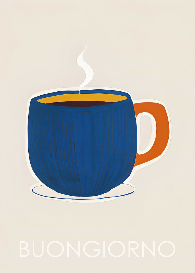 Buongiorno Coffee Poster