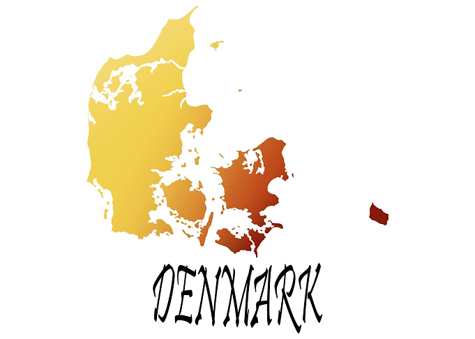 Denmark Silhouette